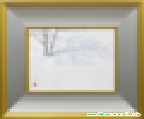 野地美樹子「影綴り」日本画 4号