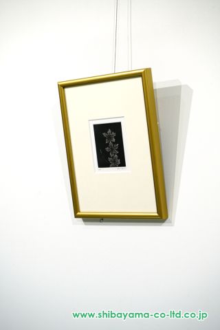 浜口陽三「かわらなでしこ」メゾチント :: 絵画買取・販売