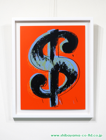 アンディ・ウォーホル「

Dollar Red

」シルクスクリーン :: 絵画買取・販売 - シバヤマ