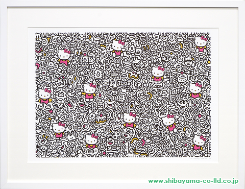 Mr.Doodle「Candy Kitty」Digital Prints