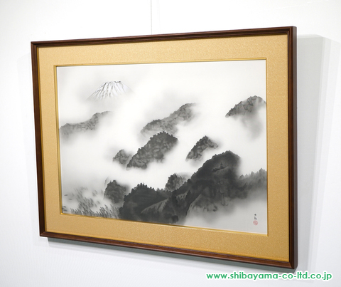 横山大観「山十題 雨霽る」工芸 :: 絵画買取・絵画販売専門店 - 株式