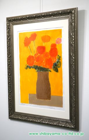 ベルナール・カトラン「夏の花束」リトグラフ :: 絵画買取・販売