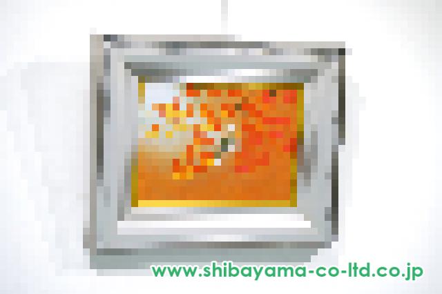 川島睦郎「紅葉」日本画 4号 :: 絵画買取・販売 - シバヤマ