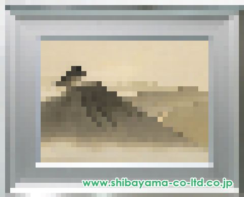 小野竹喬 【足利雛】　 高級画集画、状態良好、新品高級額装付 小野竹喬 【足利雛】 高級画集画、状態良好、新品高級額装付
