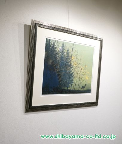 千住博「風の銀河」リトグラフ :: 絵画買取・販売 - シバヤマ