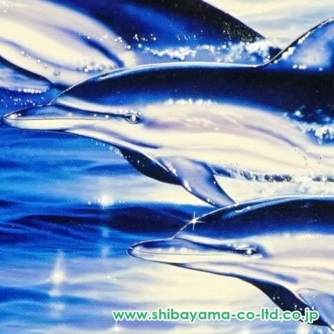 輝く高品質な クリスチャン・リース・ラッセン作 Flight Sea 絵画