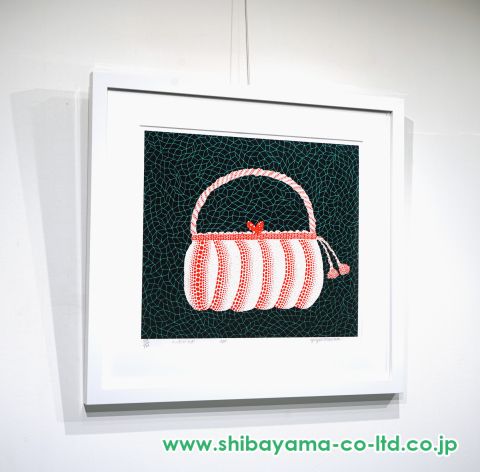 小泉悟(だれかの自画像)シルクスクリーン 額装 誤る