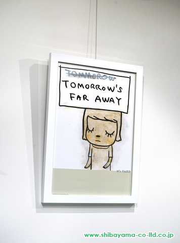 奈良美智「Tomorrow's far away」ポスター :: 絵画買取・絵画販売専門