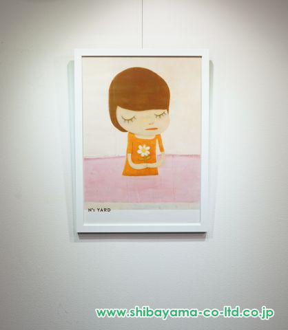 奈良美智「In the Pink Water」ポスター :: 絵画買取・販売