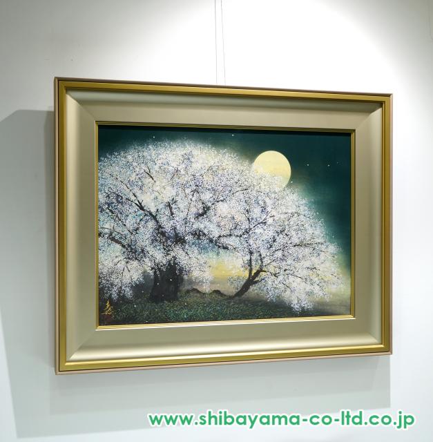 木村圭吾「臥龍桜」日本画 P20号 :: 絵画買取・販売 - シバヤマ