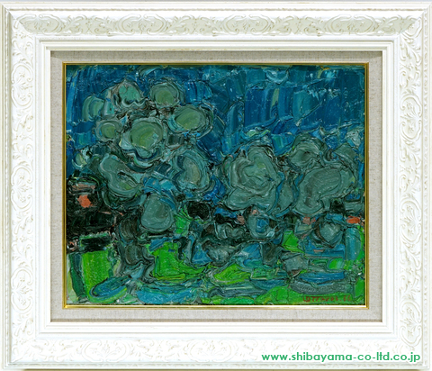アンドレ・コタボ「オリーブの樹」油彩 8号 :: 絵画買取・絵画販売専門 