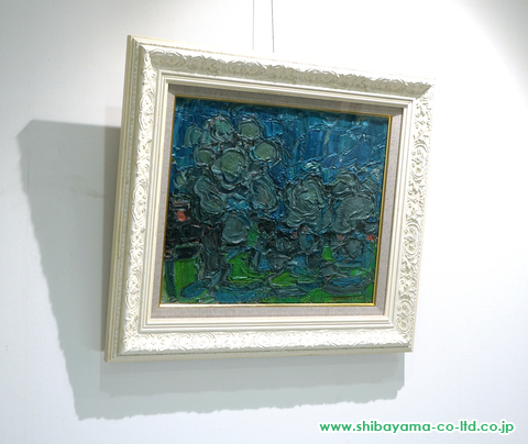 アンドレ・コタボ「オリーブの樹」油彩 8号 :: 絵画買取・絵画販売専門 