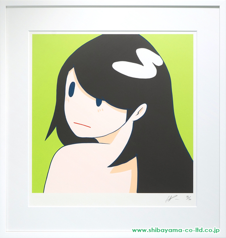 天野タケル「「Venus」 green」シルクスクリーン :: 絵画買取・絵画