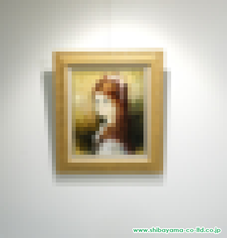 ベルナール・シャロワ「美しきエレーヌ」油彩 8号 :: 絵画買取・絵画