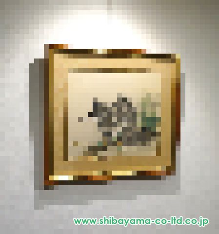 児玉希望「蒼鷹」日本画 10号 :: 絵画買取・販売 - シバヤマ