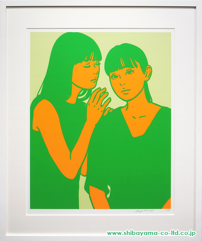 KYNE「Untitled : K」シルクスクリーン :: 絵画買取・絵画販売専門店 