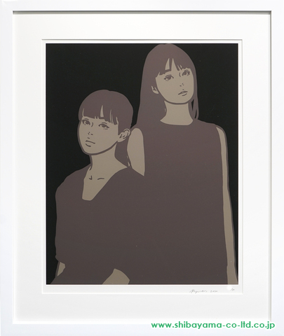 kyne on air silk screen prints シルクスクリーン - 美術品/アンティーク