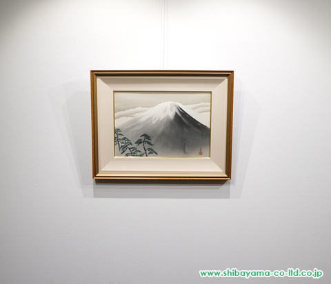 横山大観「霊峰」リトグラフ :: 絵画買取・販売 - シバヤマ