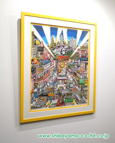 チャールズ・ファジーノ「Regards From Broadway」3Dシルク チャールズ・ファジーノ「Regards From Broadway」3Dシルク