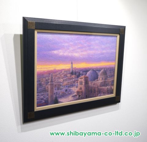 松尾洋明「エルサレム」油彩 P20号 :: 絵画買取・販売 - シバヤマ 松尾洋明「エルサレム」油彩 P20号 :: 絵画買取・販売 - シバヤマ