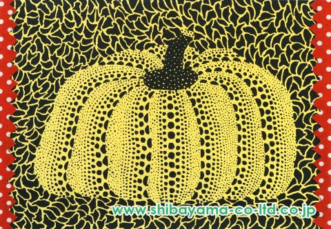草間彌生「南瓜」リトグラフ＋コラージュ :: 絵画買取・販売