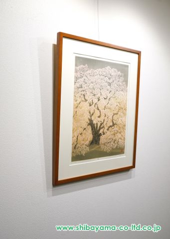 ひよどり 小泉淳作 額装 直筆サイン 銅版画 エッチング