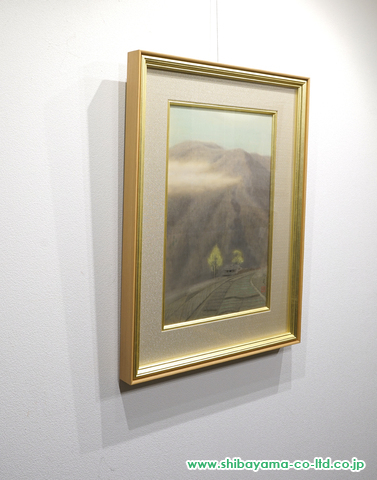 東山魁夷「暮雲」日本画＋絹本彩色 :: 絵画買取・販売 - シバヤマ