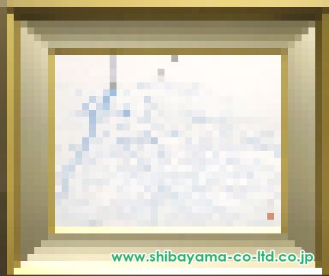 野地美樹子「影綴り」日本画 10号