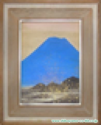 千住博「朝の富士」日本画 F4号