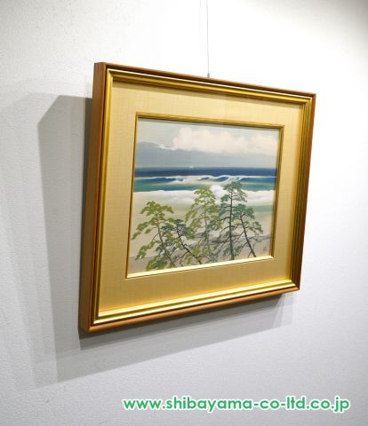 今季ブランド 児玉希望「潮音」絹本彩色 :: 絵画買取・販売 - シバヤマ 絵画