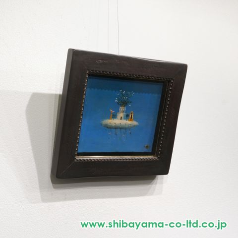 山本明比古「雲の音」油彩 3号 :: 絵画買取・販売 - シバヤマ