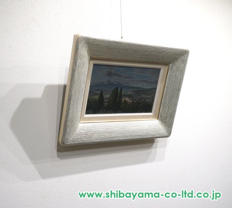 原雅幸「The road to Dawyck」油彩 4号 :: 絵画買取・販売 - シバヤマ