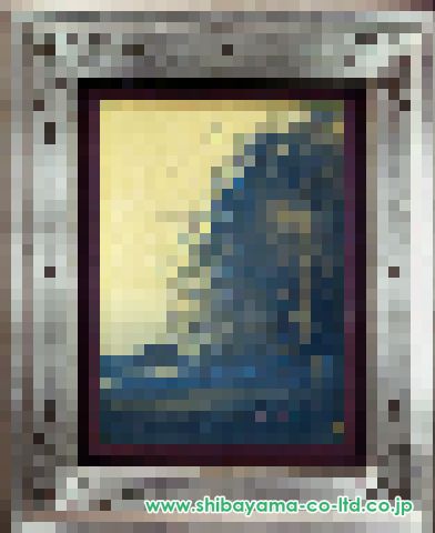 油絵　額付き　千住博　 【薬師寺 朝の譜】手描き　M10 千住博「満潮の朝」リトグラフ :: 絵画買取・販売 - シバヤマ