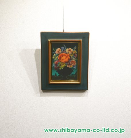 鷹山宇一、夜明けの花、希少画集画、状態良好、新品高級額装付 鷹山宇一 | 作品一覧 絵画など美術品の販売と買取 | 東京・銀座