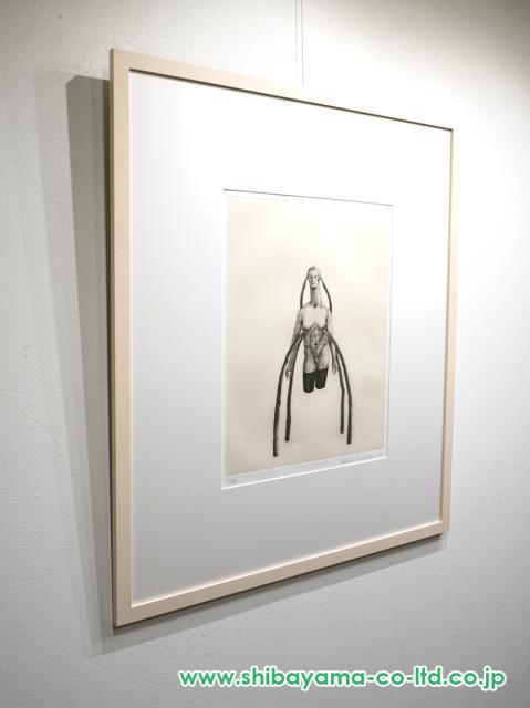 舟越桂「森に浮くスフィンクス」エッチング :: 絵画買取・販売 - シバヤマ