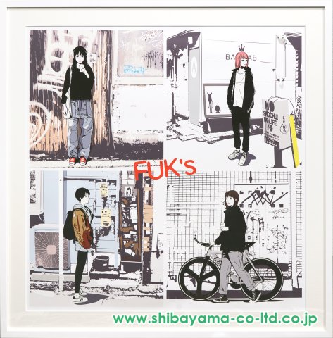 Backside works.（バックサイドワークス）「FUK'S」ポスター