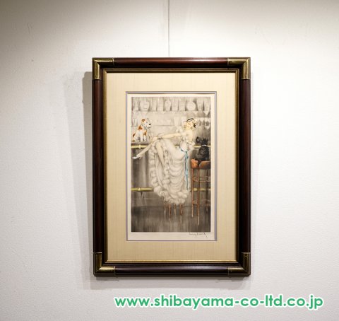 ルイ・イカール「陽気なトリオ」エッチング :: 絵画買取・販売