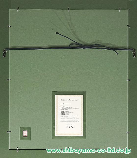 藤田嗣治「カフェ」リトグラフ :: 絵画買取・販売 - シバヤマ
