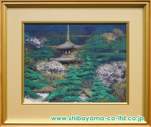 後藤 純男、幽境妙音、限定580部 大判画集画、新品額・額装付 後藤 純男、幽境妙音、限定580部 大判画集画、新品額・額装付 2025