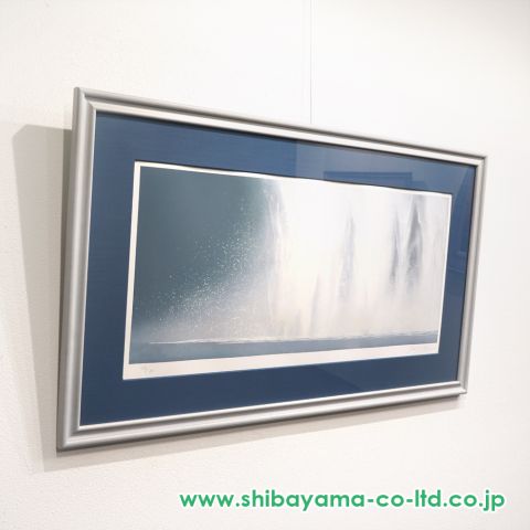 オリジナル 風水開運版画 STCFH 黄金富士鳳凰図 吉岡浩太郎
