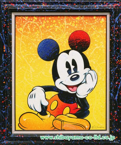 デビッド・ウィラードソン「MELLOW YELLOW(ORIGINAL)」アクリル