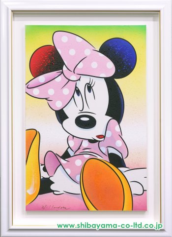 デビッド・ウィラードソン「LIVE ART MINNIE」オリジナル :: 絵画買取