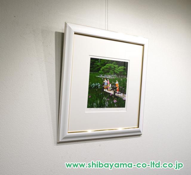 ヒロ・ヤマガタ「日本のエッセンス 嵐山」シルクスクリーン :: 絵画