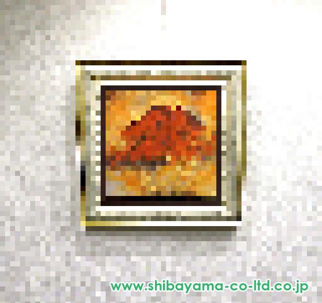 木村圭吾「吉祥赤富士」日本画 6号スクエア :: 絵画買取・販売 - シバヤマ
