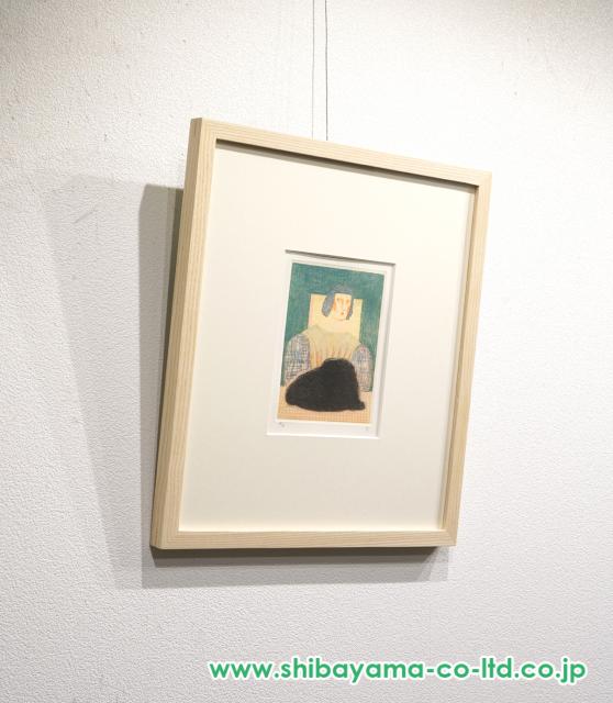 有元利夫「IT'S NOTHING ELSE版画集「一千一秒物語」より-95」銅版画