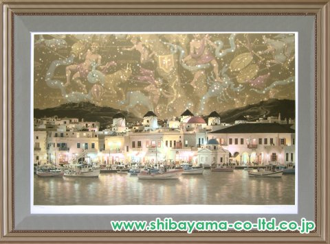 笹倉鉄平「スターアトラス/南星図DX」シルクスクリーン :: 絵画買取