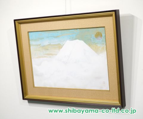 奥村土牛「鳴門」木版画 :: 絵画買取・販売 - シバヤマ
