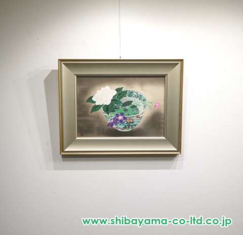 小倉遊亀「花屑」木版画 :: 絵画買取・販売 - シバヤマ