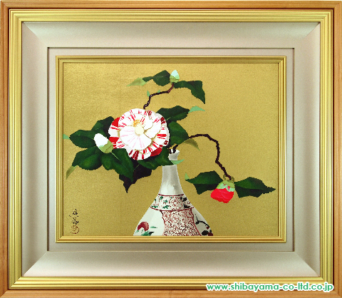 小倉遊亀「瓶花 (喜寿記念)」リトグラフ :: 絵画買取・絵画販売専門店 - 株式会社シバヤマ