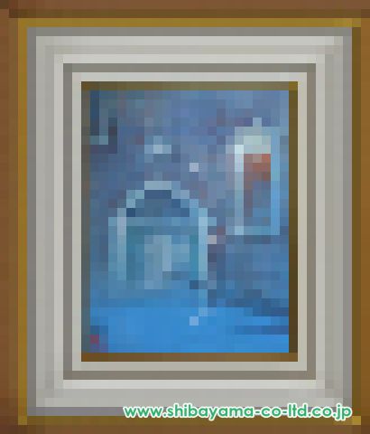 野村義照 日本画 野村義照「ヴェネチア」日本画 6号 :: 絵画買取・販売 - シバヤマ